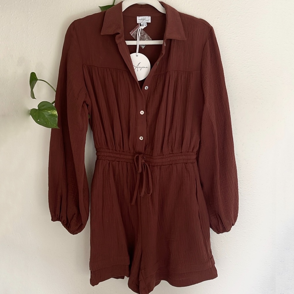 Aiyana Long Sleeve Romper